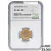 Image 1 : 1873 Indian Head Cent NGC MS64+ RB Open 3