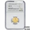 Image 1 : 1995 1/10oz $5 Gold Eagle NGC MS70
