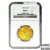 Image 1 : 1932 $10 Gold Eagle NGC MS63