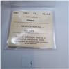 Image 3 : ICCS Graded PL-64 1962 $1 Canadian 80% Silver Coin