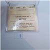 Image 3 : ICCS Graded PL-64 1963 $1 Canadian 80% Silver Coin