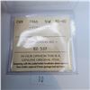 Image 3 : ICCS Graded MS-60 1946 50 Cent Canadian 80% Silver Coin