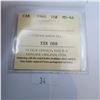 Image 3 : ICCS Graded MS-64 1960 10 Cent Canadian 80% Silver Coin