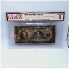 Image 1 : BCS Graded Very Good 8 1935 Bank of Canada English Series B $1 Banknote