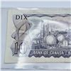 Image 3 : Miscut Error 1971 $10 Canadian Banknote