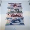 Image 3 : 2008 North Korea Specimen Banknote Set of 10