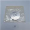 Image 1 : 1996 Canadian Silver Maple Leaf 1 oz .9999 Silver