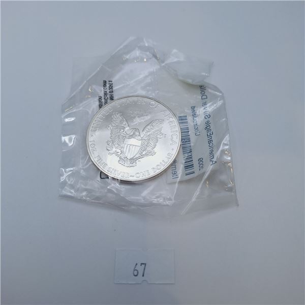 2009 American Silver Eagle 1 oz .999 Silver