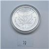 Image 1 : 2014 Silver Shield Cannabis 1 Troy Ounce .999 Silver Coin