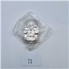 Image 1 : YPS One Troy Ounce .999 Silver Skull