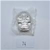 Image 1 : YPS One Troy Ounce .999 Silver Skull