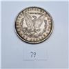 Image 2 : 1889 American Silver Morgan Dollar 26.73g 90% Silver