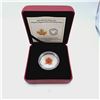 Image 1 : RCM 2016 $20 Fine Silver Coin - Majestic Maple Leaves with Drusy Stone 31.39g 99.99% Silver