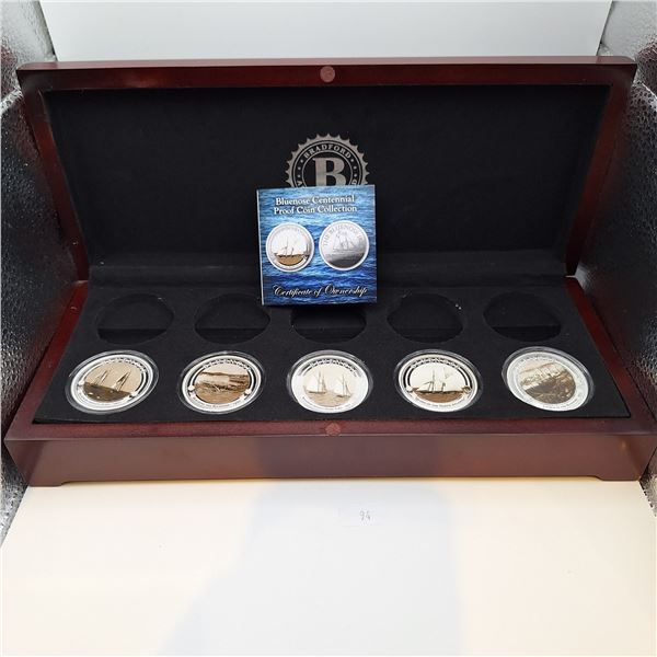 Bradford Exchange Bluenose Centennial Proof Coin Collection