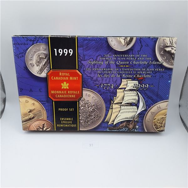 RCM 1999 Proof Set 57g 92.5% Silver