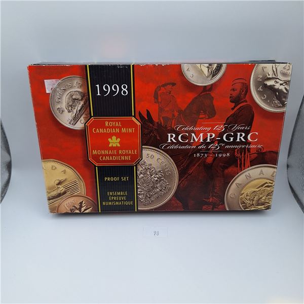 RCM 1998 Proof Set 57g 92.5% Silver