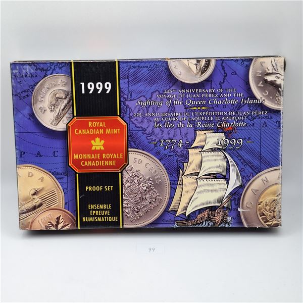 RCM 1999 Proof Set 57g 92.5% Silver