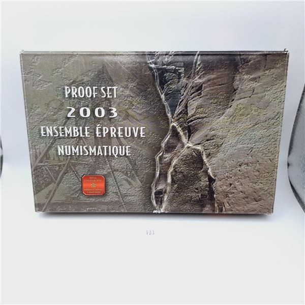 RCM 2003 Proof Set 25.175g 999 Silver 31.78g 925 Silver