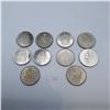 Image 1 : Ten Canadian Fifty Cent Coins