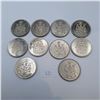 Image 1 : Ten Canadian Fifty Cent Coins