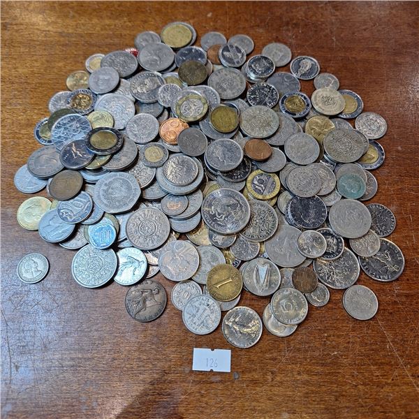 3.2 lbs of Foreign Coins