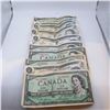 Image 1 : Ten Canadian One Dollar Bills