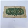 Image 2 : 1923 Dominion of Canada 25 Cent Banknote