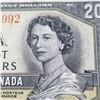 Image 3 : 1954 Devil's Face Bank of Canada 20 Dollar Banknote