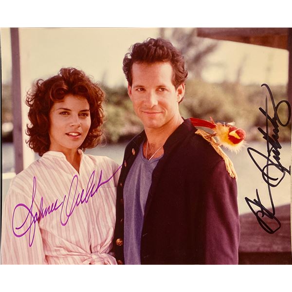 Cocoon Tahnee Welch and Steve Guttenberg signed movie photo