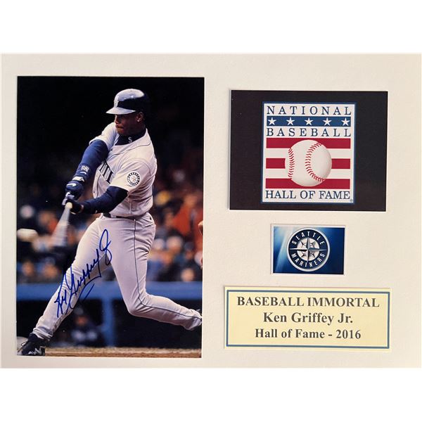 Ken Griffey Jr. signed photo
