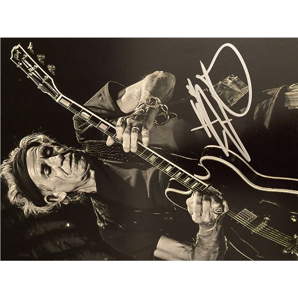 Rolling Stones Keith Richards signed photo