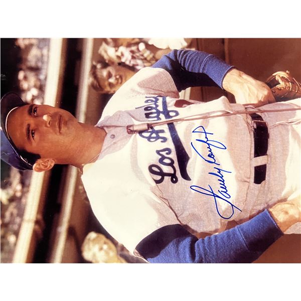 LA Dodgers Sandy Koufax signed photo