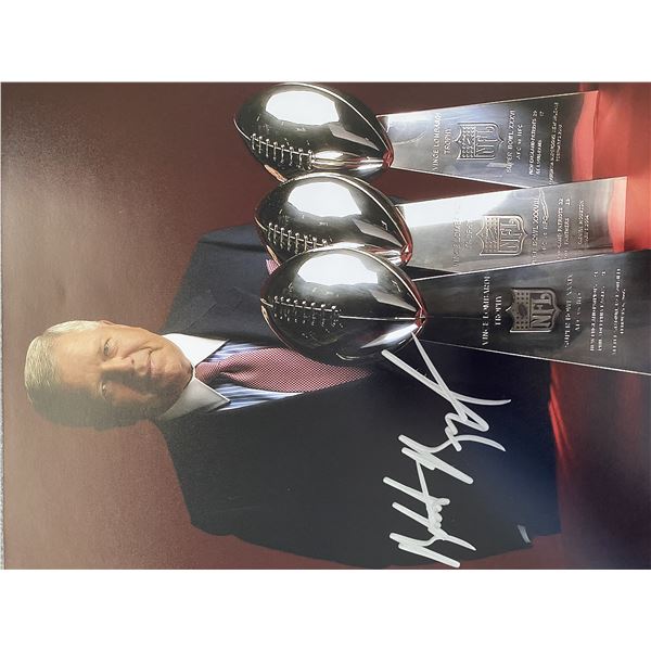 New England Patriots Robert Kraft signed photo
