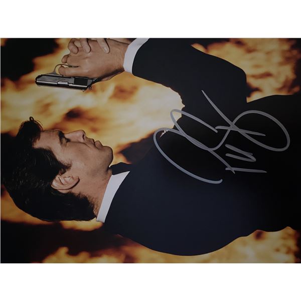James Bond Pierce Brosnan signed movie photo