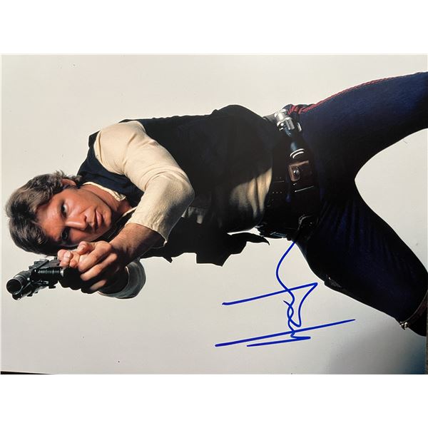 Star Wars Harrison Ford signed movie photo