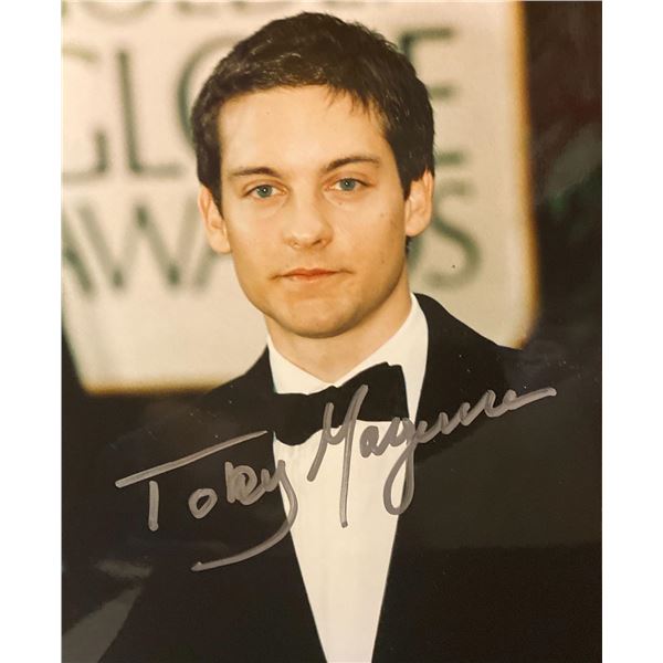 Tobey Maguire Signed Photo