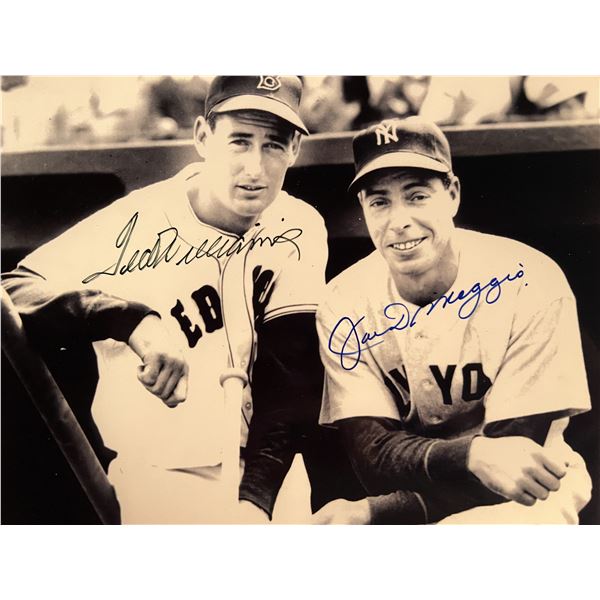 Ted Williams / Joe DiMaggio signed photo