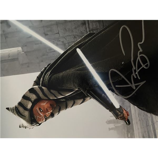 Star Wars Rosario Dawson signed movie photo