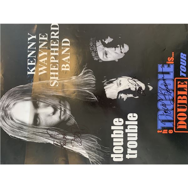 Kenny Wayne Shepherd Band signed poster