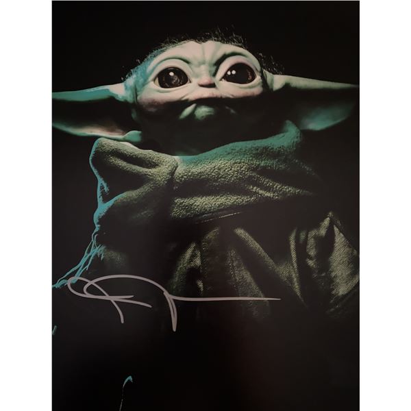 The Mandalorian John Rosengrant signed photo