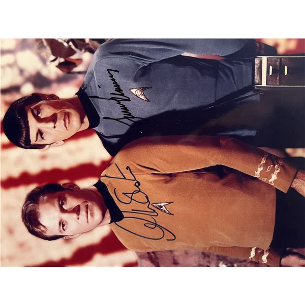 Star Trek cast signed photo