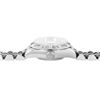Image 5 : Rolex Ladies Stainless Steel Quickset Sapphire Silver Pyramid Diamond Datejust H