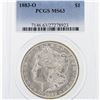 Image 1 : 1883-O Morgan Silver Dollar PCGS Graded MS63 SCE1003
