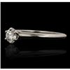 Image 2 : Reserve - Tiffany & Co Platinum 0.31ct Diamond Solitaire Ring A7491