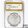 Image 1 : 1898-S Morgan Silver Dollar PGA MS64+ PL