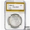 Image 1 : 1884-CC Morgan Silver Dollar PGA MS65