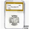 Image 1 : 1929 Standing Liberty Quarter PGA MS64 FH