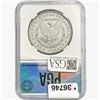 Image 2 : 1890-CC Morgan Silver Dollar PGA MS63