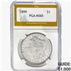 Image 1 : 1899 Morgan Silver Dollar PGA MS65