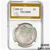 Image 1 : 1880-CC Morgan Silver Dollar PGA MS68